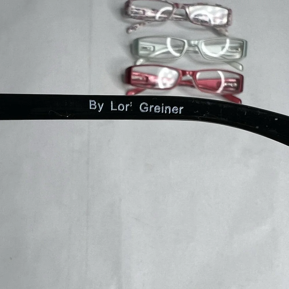Eyeglasses‎ Reading 3.00 Eyewear Glasses Eyeglass Frames Lot 5 One 2.50 Strength